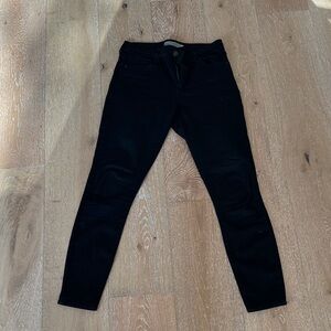 Topshop MOTO LEIGH Black Skinny Jeans W28 L32